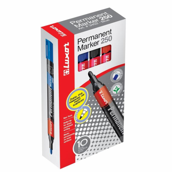 Permanentní popisovač Luxor, zelený