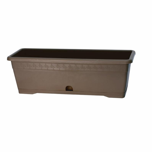 Plastový hrnec do postele s talířem, 40 x 15 cm