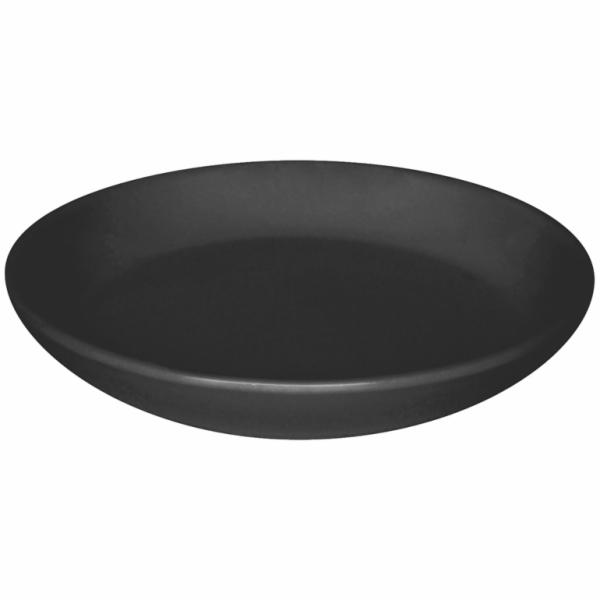 Keramický hrncový talíř DOMOLETTI EMI, O13 cm, antracit sp.