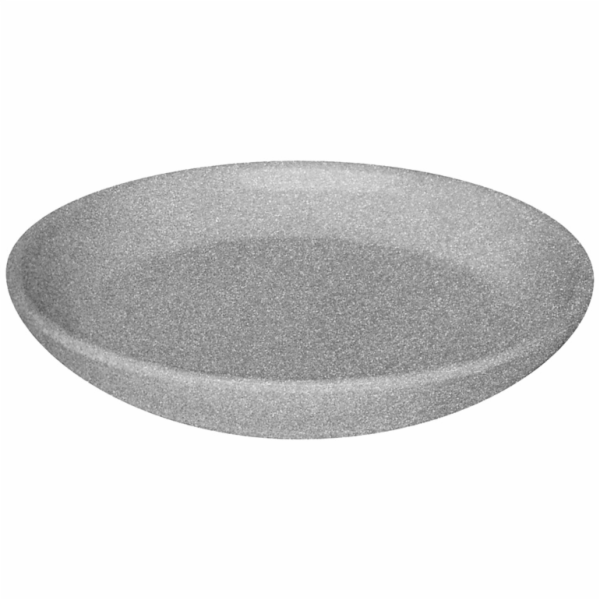 Keramický hrnec talíř DOMOLETTI CHARMS, O15 cm, šedá