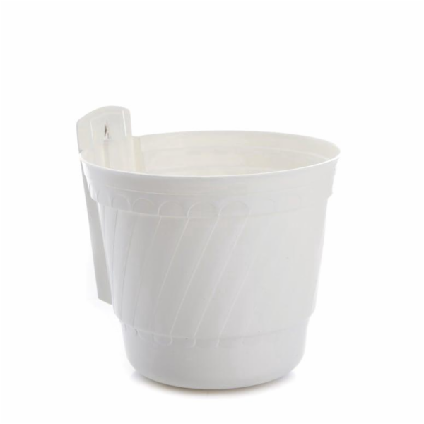 Plastový závěsný hrnec Uniplastex Barok, O18 cm