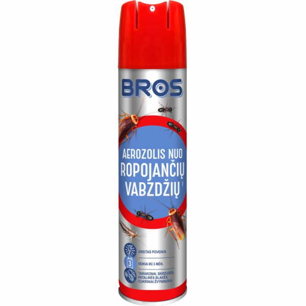 Aerosol proti lezoucímu hmyzu Bros, 400 ml