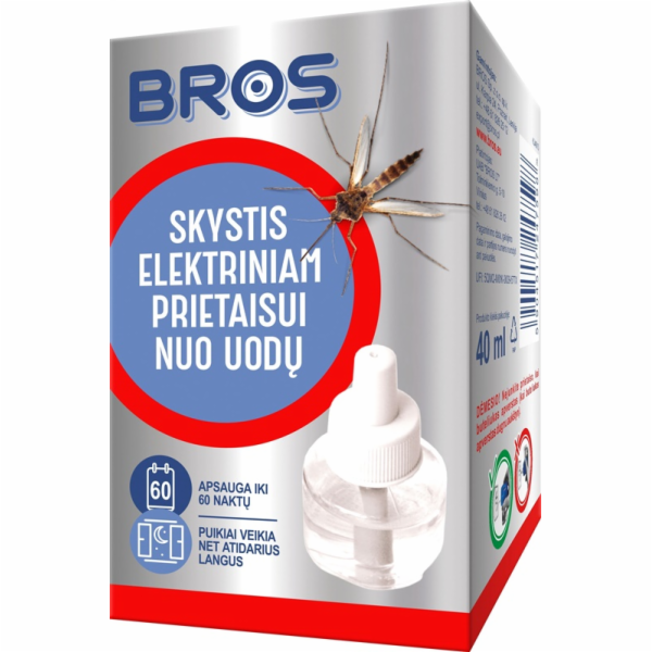Tekutina na odpuzování hmyzu Bros, 45 ml