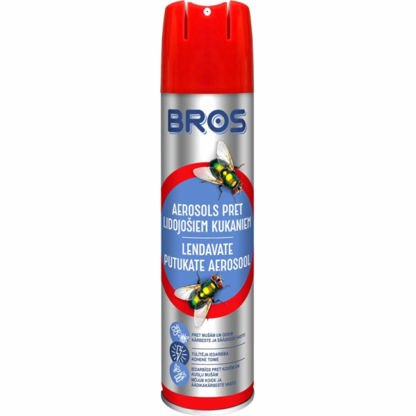 Aerosol na odpuzování létajícího hmyzu Bros, 0,4l