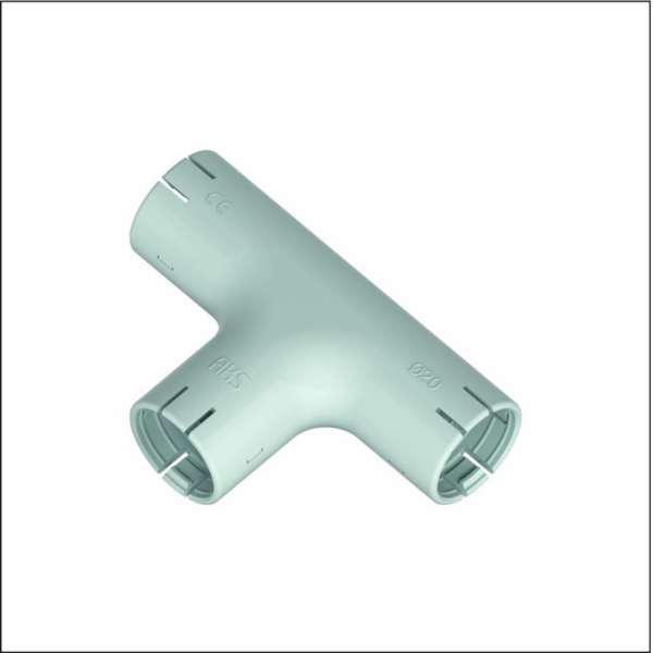 T-kus pro instalační trubku TRS20, O20 mm