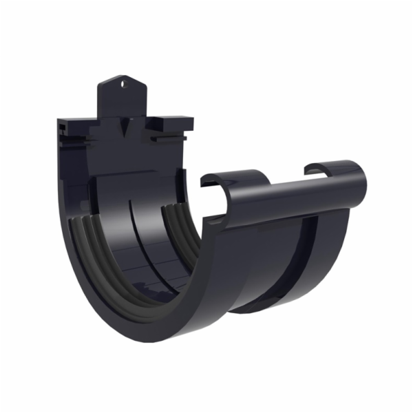 Připojení potrubí PVC G125, barva grafit