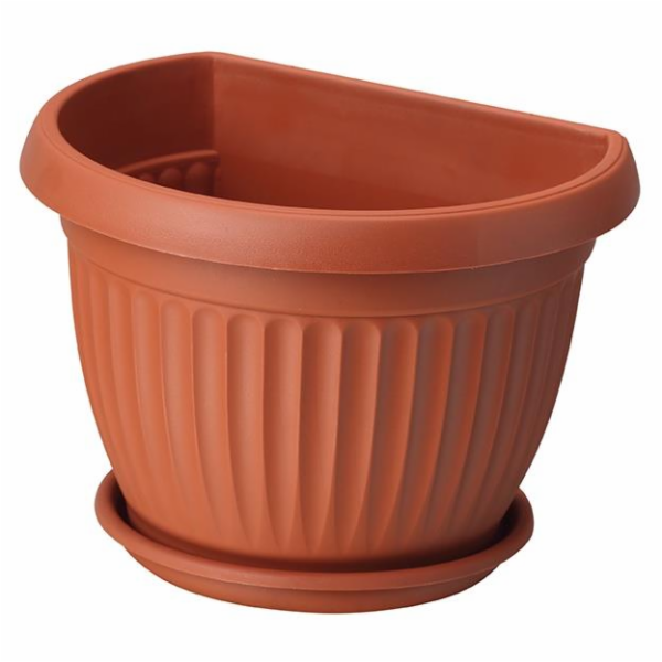 Hrnec Form Plast Dona, plast, O 20 cm, hnědý