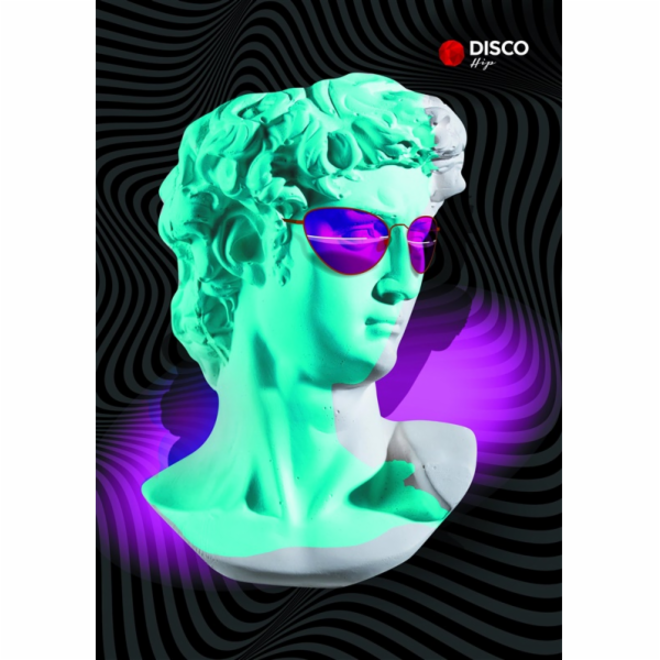 Zápisník s disco hip line, 50 listů