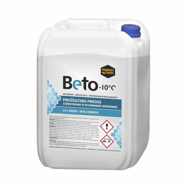 Nemrznoucí přísada do betonu IMA Master Team Beto, 5 l
