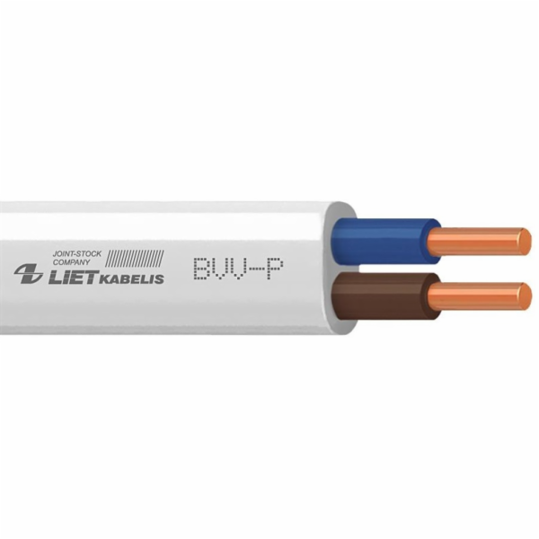 Kabel BVV-P, 2 x 1,5 mm2