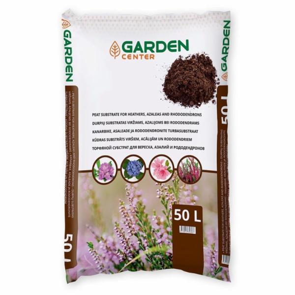 Rašelinový substrát pro azalky/vřesy Garden Center, 50 l