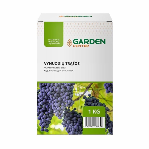 Hnojiva z hroznů a aktinidií Garden Center, 1 kg