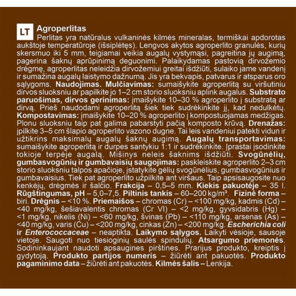 Zahradní centrum Agroperlita, 35 l