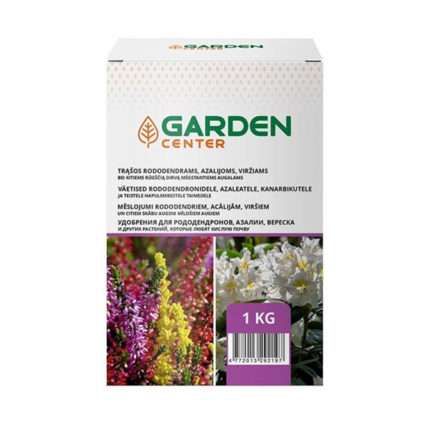 Hnojivo pro rododendrony a azalky Garden Center, 1 kg