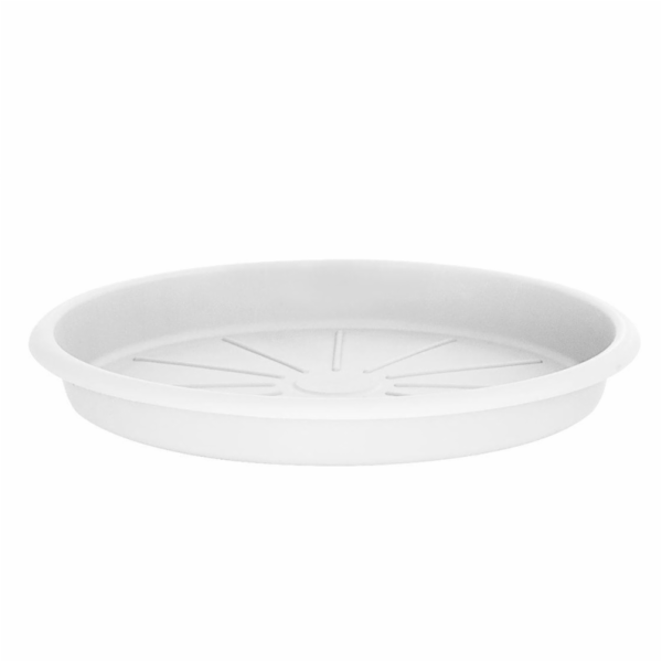 plastický talíř hrnce DOMOLETTI STTE0015-110, O15 cm, bílá