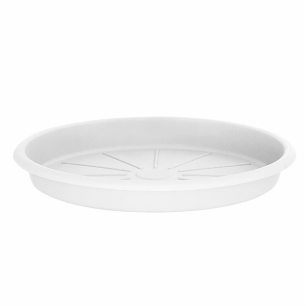 plastický talíř hrnce DOMOLETTI STTE0013-110, O13 cm, bílá