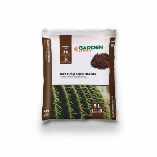 Kaktusový substrát GARDEN CENTER, 5l