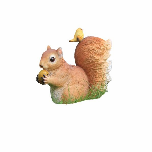 Dekorace veverka NF19199, 24 x 13 x 24 cm