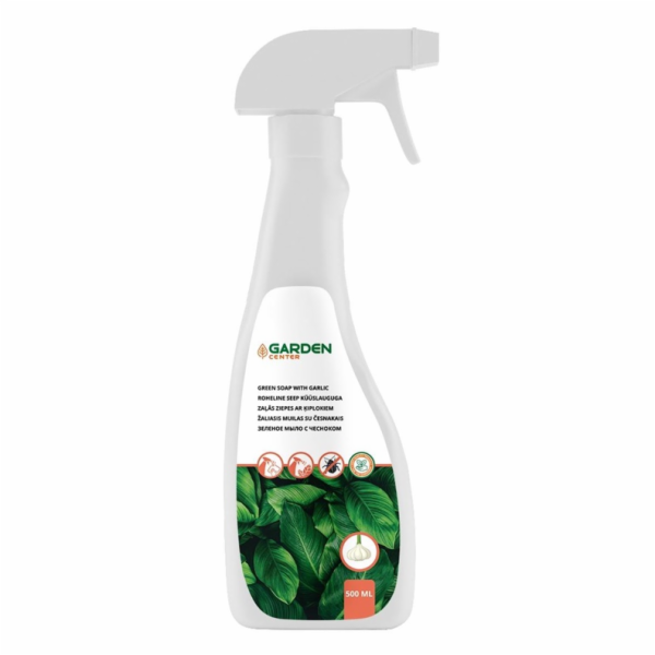 Draselné mýdlo Garden Center ČESNEK, 0,5l