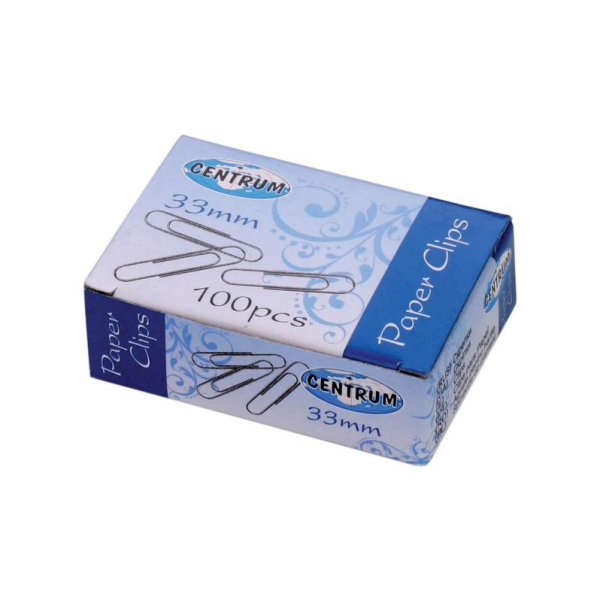 Sponky na papír Centrum 80058, 100 ks