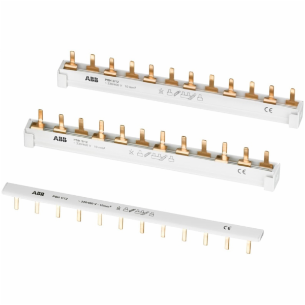 Propojovací sběrnice ABB PSH3/12, 3P, 12 modul