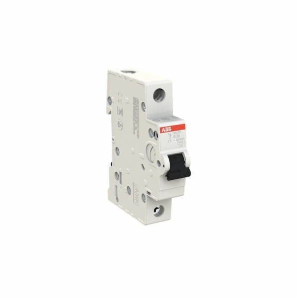 Automatický spínač ABB SH201, 1P, B, 20A, 6kA