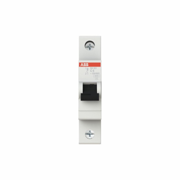 Automatický spínač ABB SH201, 1P, C, 6A, 6kA