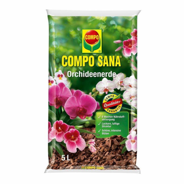 Substrát pro orchideje COMPO, 5l