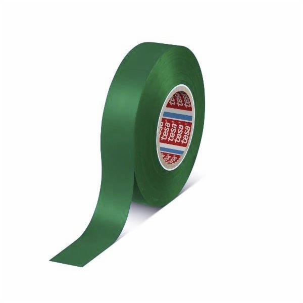Izolační páska Tesa Premium, zelená, 19 mm x 33 m