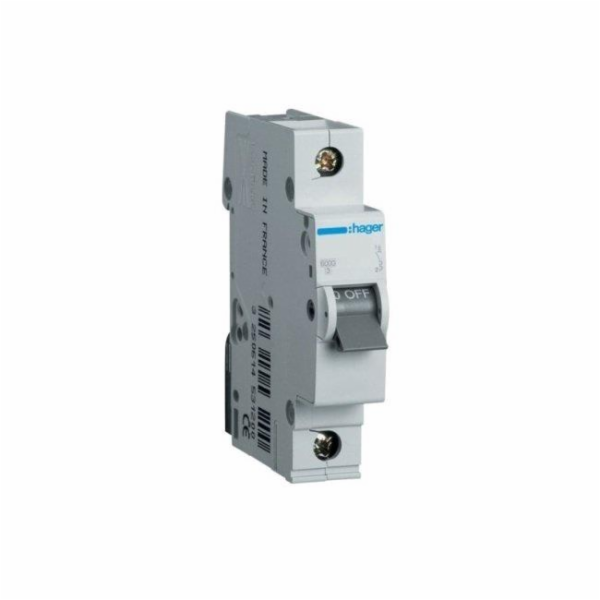 SPÍNACÍ AUTOMAT HAGER 1P 6A B 6KA