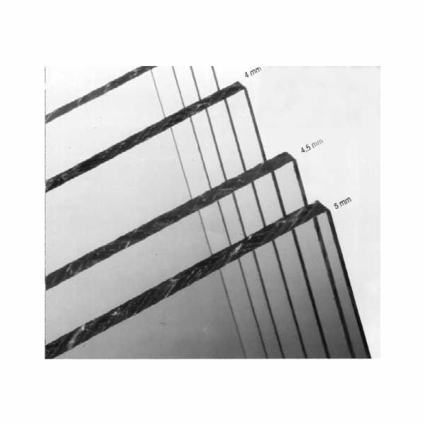 Organické sklo GPPS, 250 x 500 x 2 mm