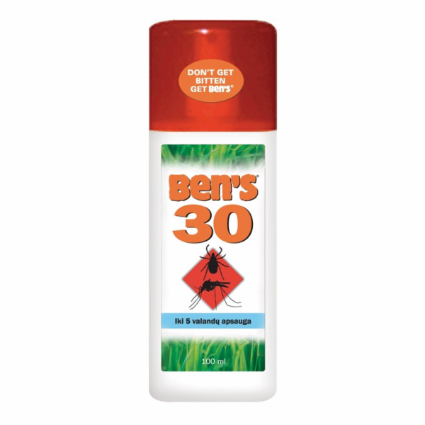 Repelent proti komárům BEN S 30, 100 ml