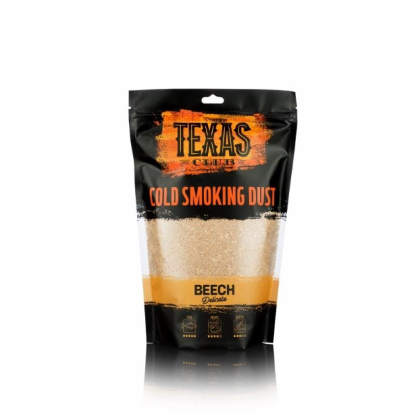 Prach pro studené uzení Texas Club Dustbeech, buk, 0,5 kg