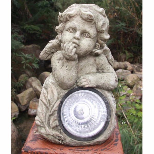 Svítící dekorace anděl NF16528-1, 14,5 x 12 x 23 cm