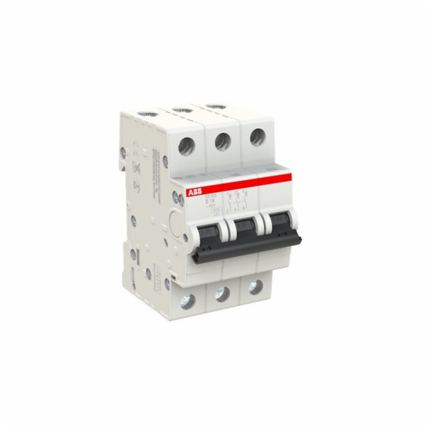 Automatický spínač ABB SH203, 3P, B, 16A, 6kA