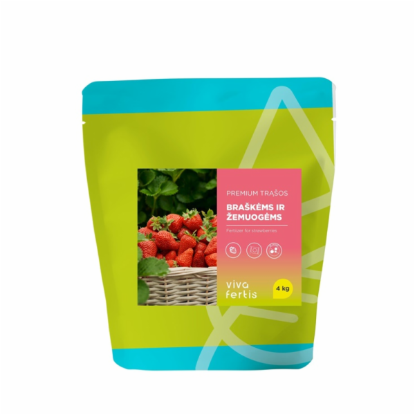 Hnojivo na jahody Viva Fertis PREMIUM, granulované, 4 kg