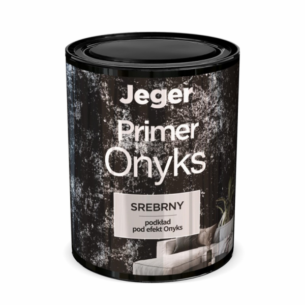Základní barva Jeger ONYKS PRIMER SILVER, stříbrná, 1l