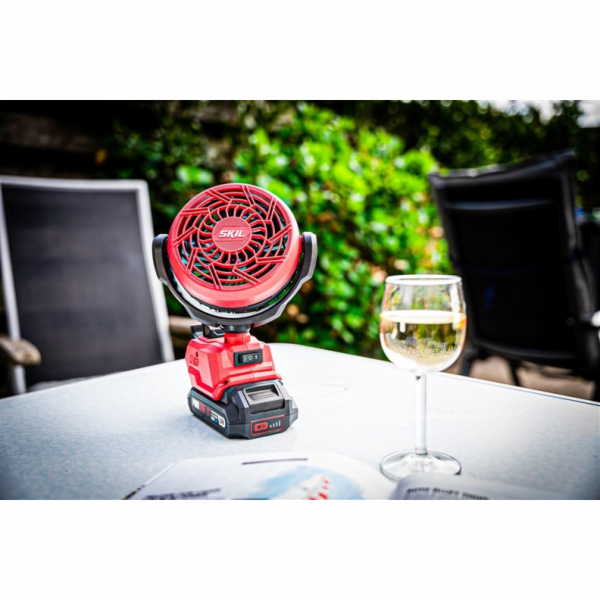 Bateriový ventilátor s klipem Skil 3163CA 20V