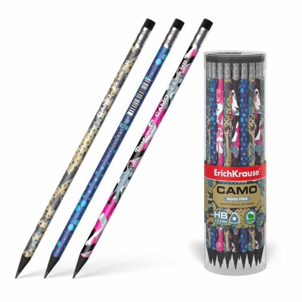 Grafitová tužka Erichkrause Camo Triangular, HB