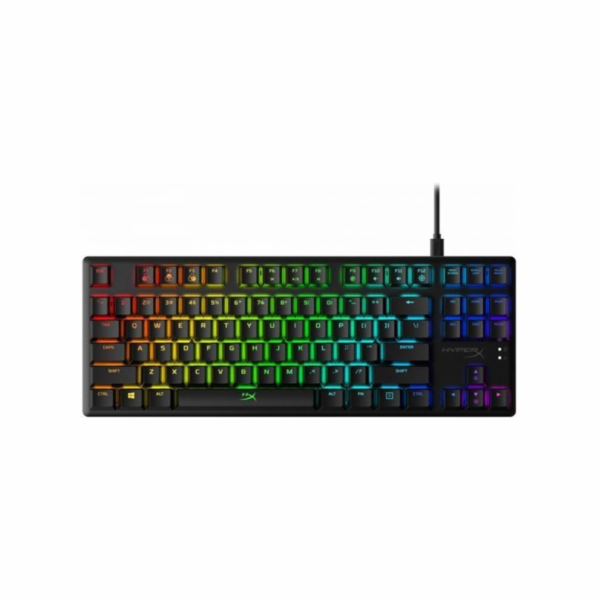Herní klávesnice HYPERX HX-KB7BLX-US EN, černá