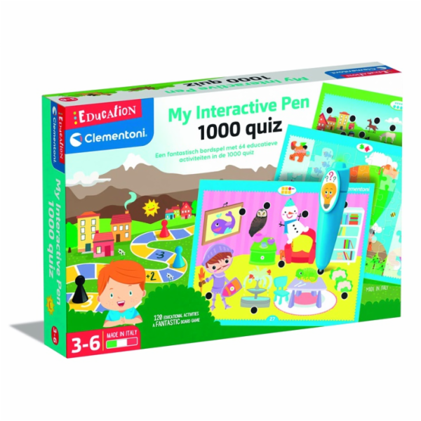 Vzdělávací hračka Clementoni My Interactive Pen 50829