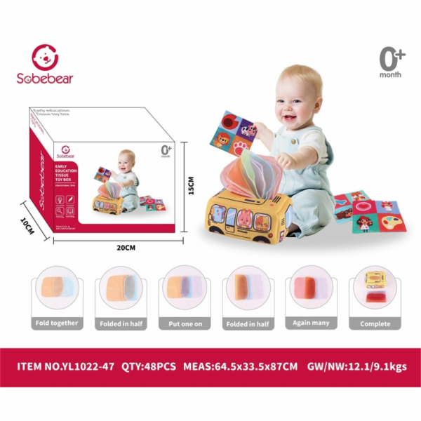 Vzdělávací hračka Early Education Toy Box MX0397244