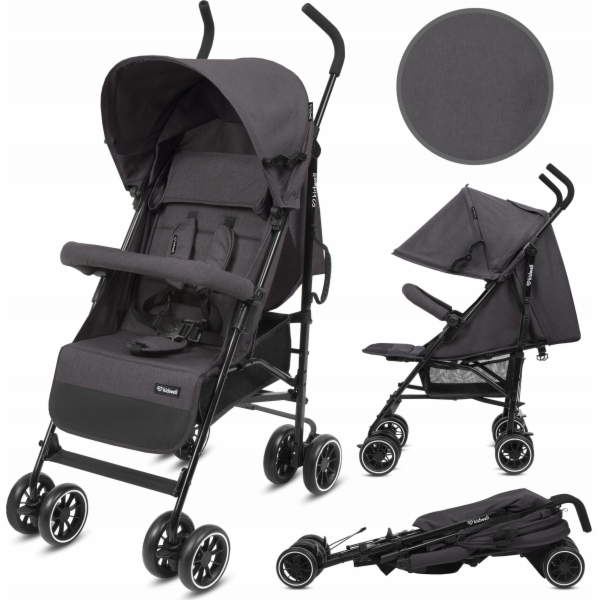 Kočárek Kidwell KOČÁREK NELLI GRAPHITE 5901130105236