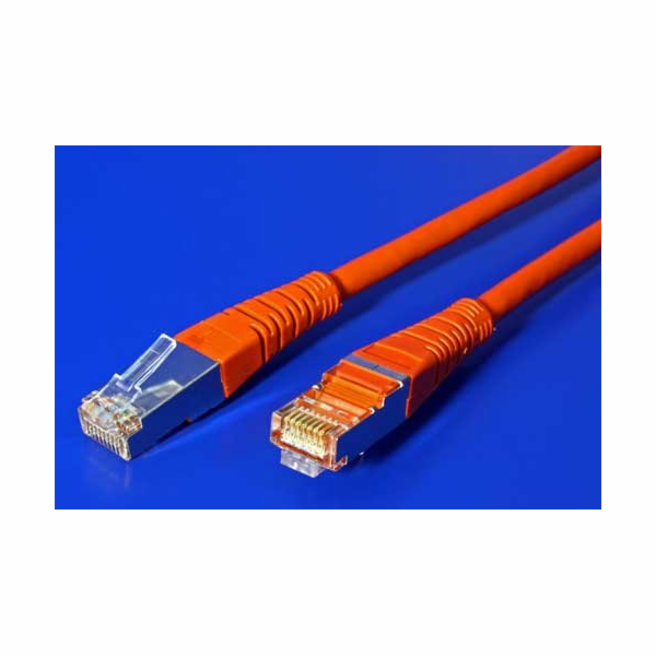 XtendLan patch kabel Cat5E, FTP - 5m, červený