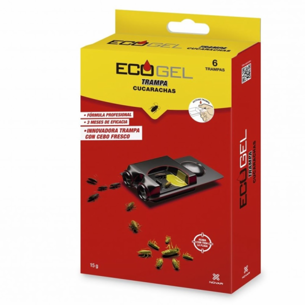 Ecogel insekticid na hubení švábů, 15 g