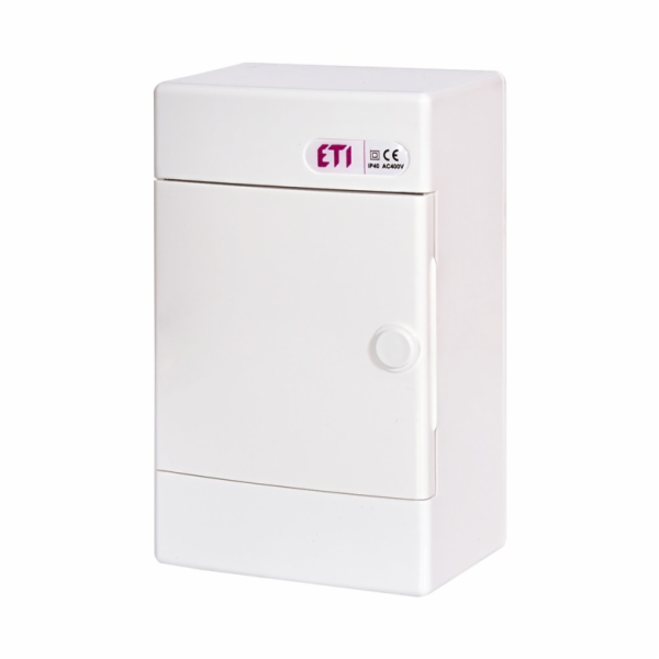 Modulární štít ECT4PO, 4-modulový supersíťovaný bílý. IP40
