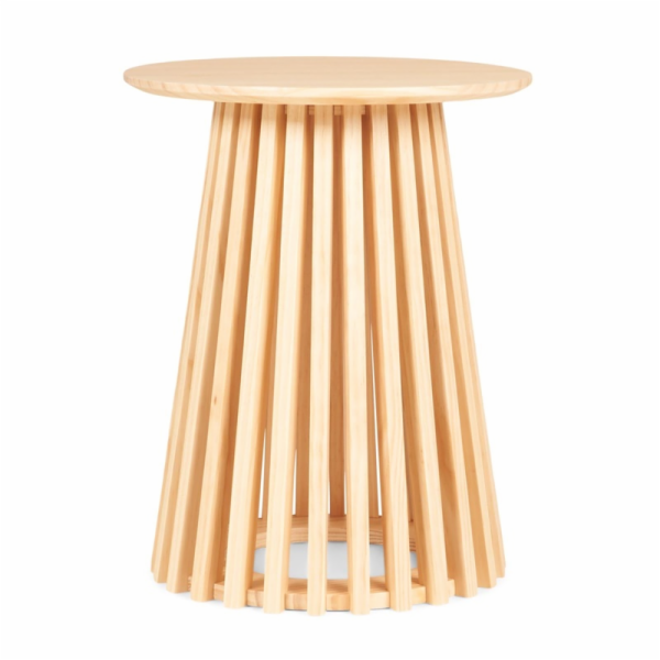 Konferenční stolek Domoletti, dřevo, D40cm