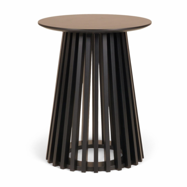 Konferenční stolek Domoletti, černý, D40cm