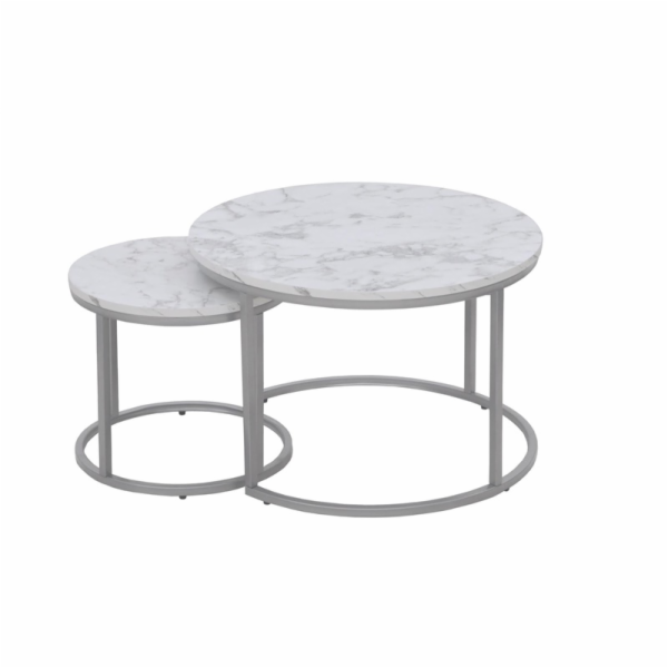 Set konferenčního stolku Domoletti, 38-60x38x34-40 cm