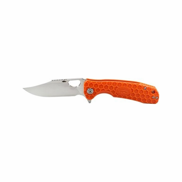 Honey Badger  Clippoint Malý oranžový nůž HB4080